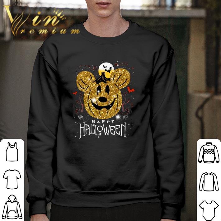 Hot Mickey head happy halloween shirt