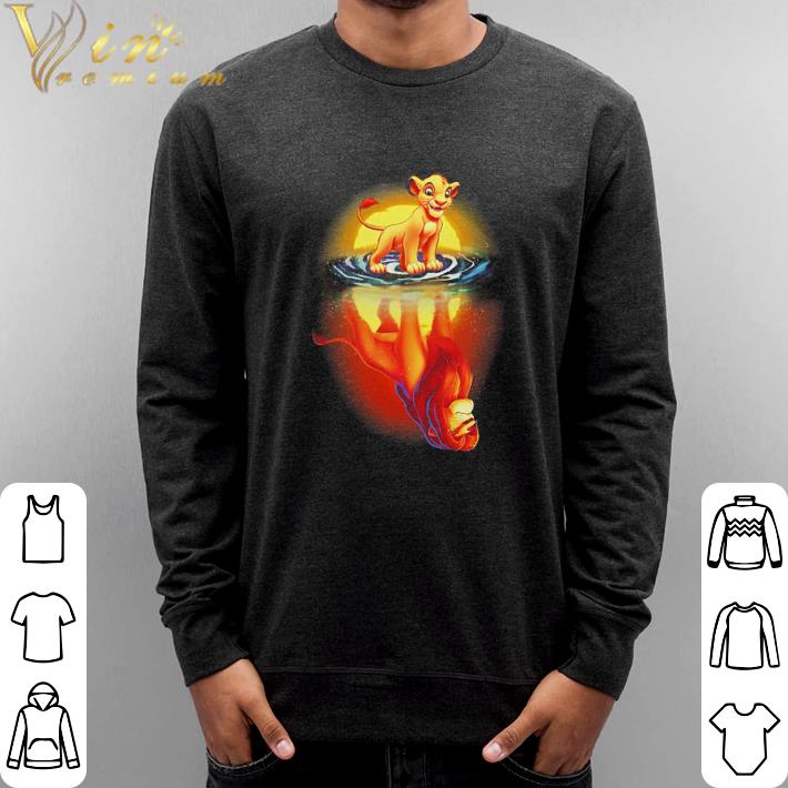 Hot Mufasa In Simba’s Reflection Lion King shirt