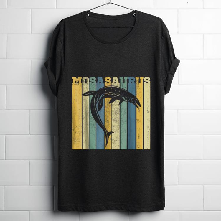 Hot Retro Vintage Mosasaurus Dinosaur shirt