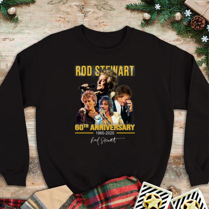 Hot Rod Stewart 60th anniversary 1960-2020 signature shirt