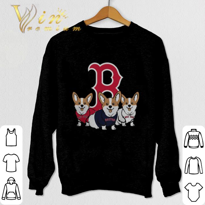 Nice Corgis Boston Red Sox shirt 5 Nice Corgis Boston Red Sox shirt