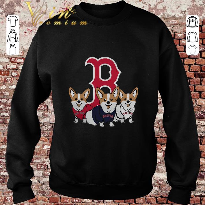 Nice Corgis Boston Red Sox shirt 5 Nice Corgis Boston Red Sox shirt