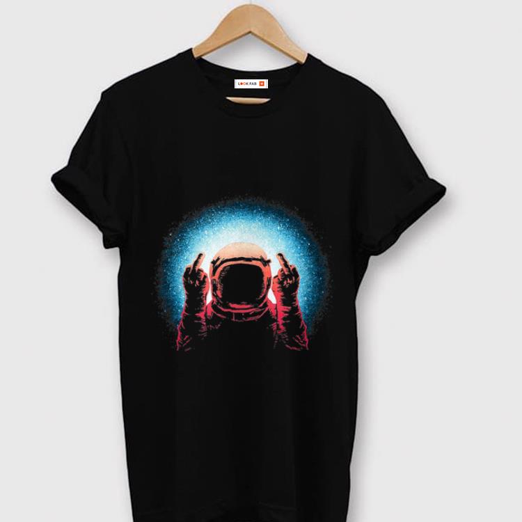 Nice Fuck The World Astronaut Spaceman shirt
