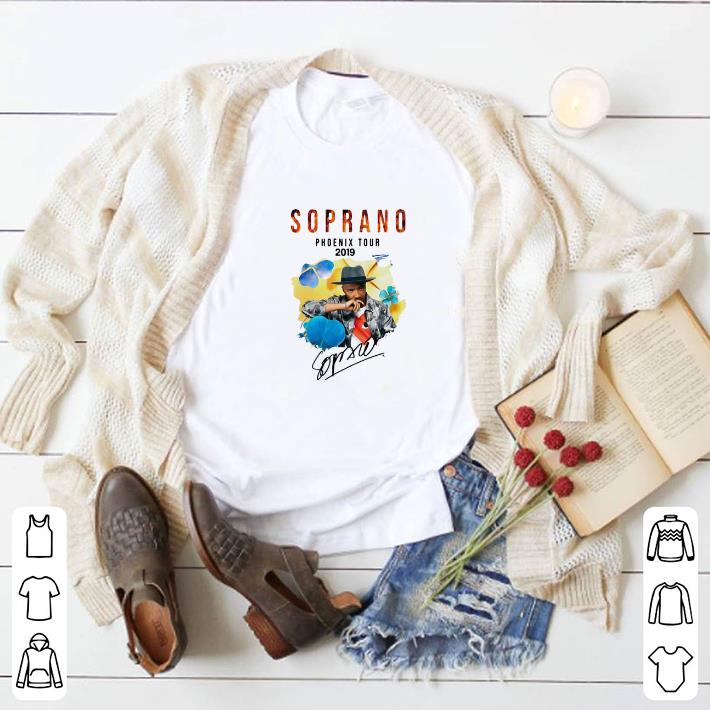 Nice Soprano Phoenix Tour 2019 signature shirt
