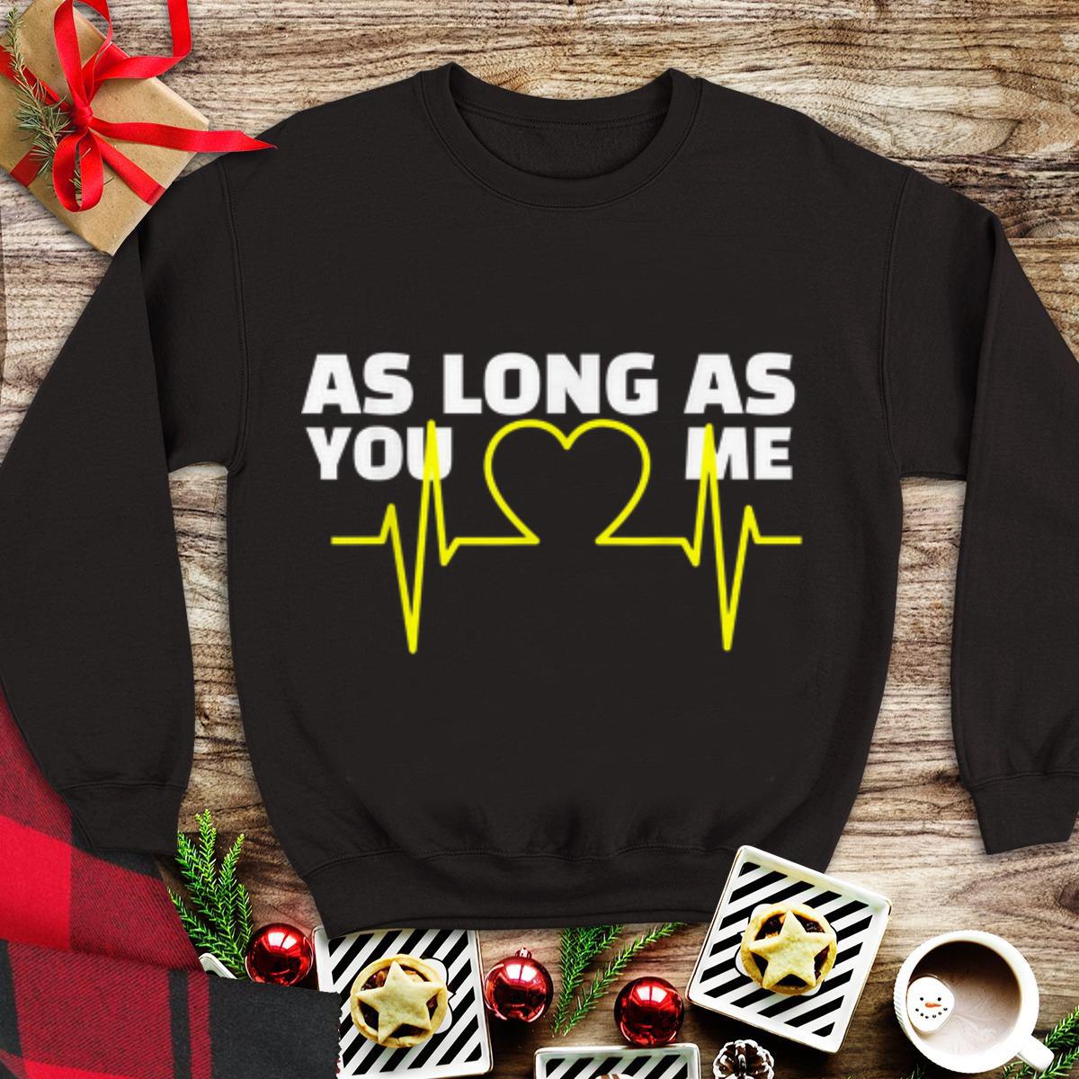 Official As Long As You Love Me Heart Beat hoodie