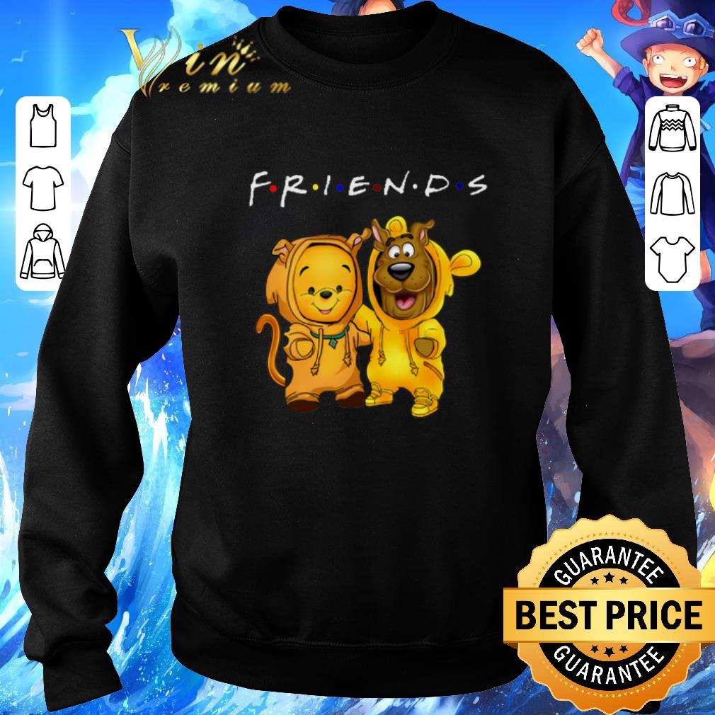 Official Baby Pooh and baby Scooby Doo Friends shirt