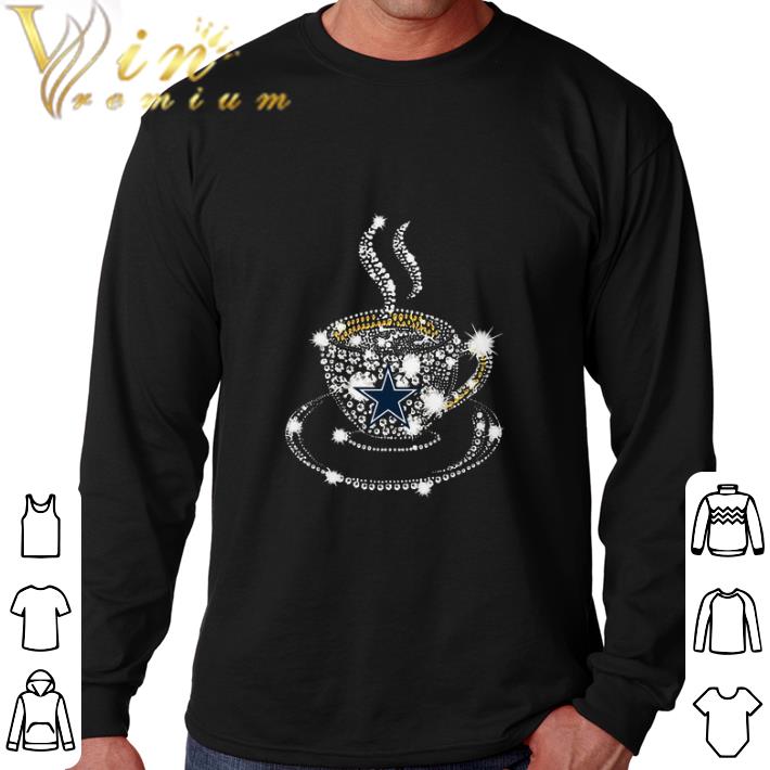 Official Coffee Dallas Cowboys rhinestone shirt