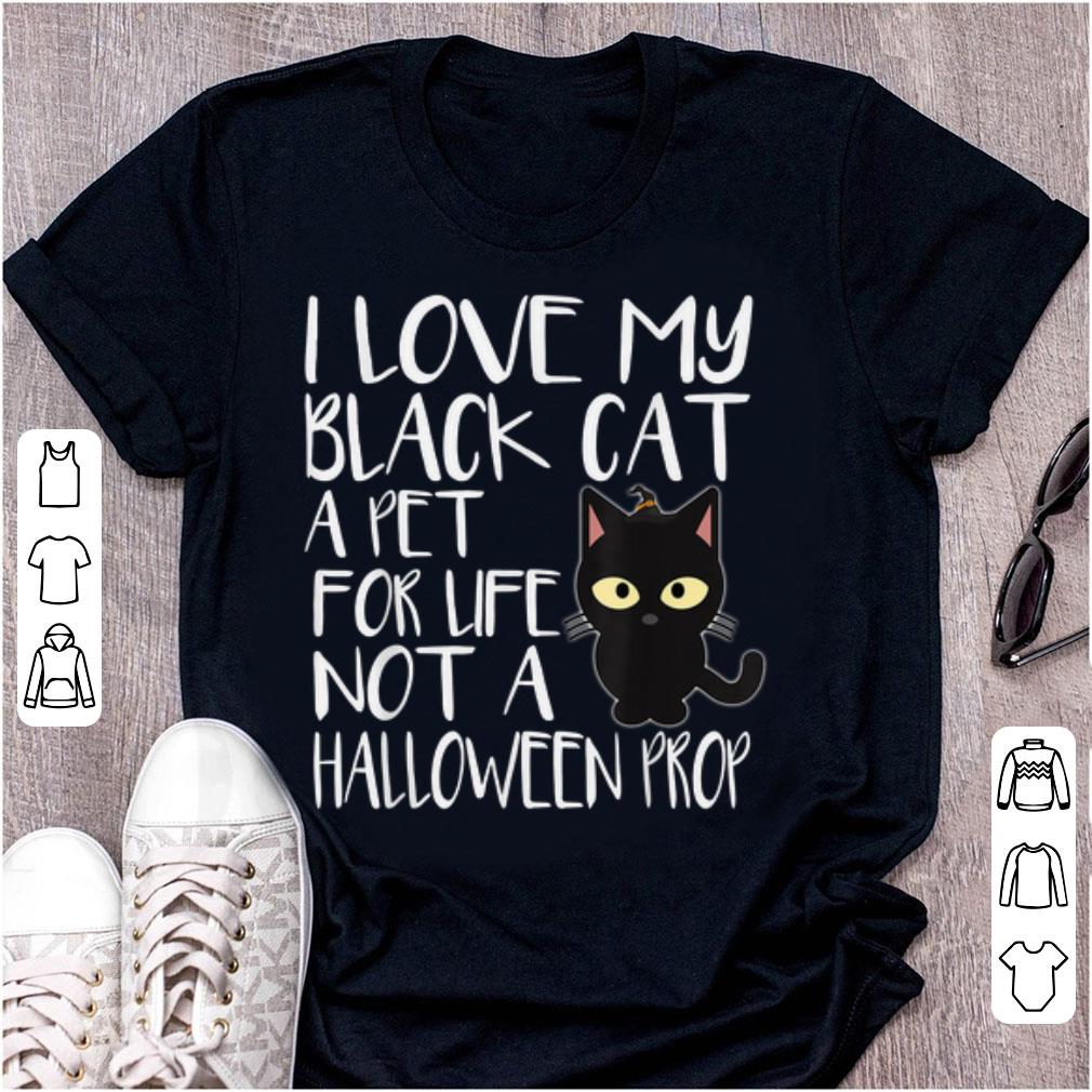Official I Love My Black Cat Halloween shirt