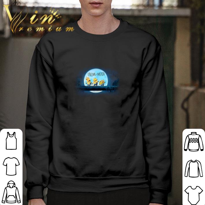 Official Minions Hakuna Matata shirt 5 Official Minions Hakuna Matata shirt