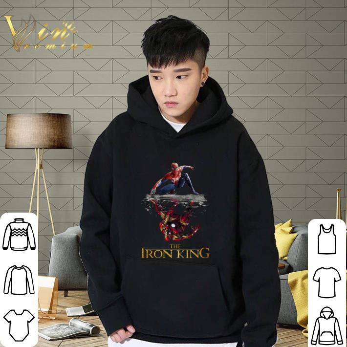 Official Spider Man reflection Iron Man The Iron King shirt