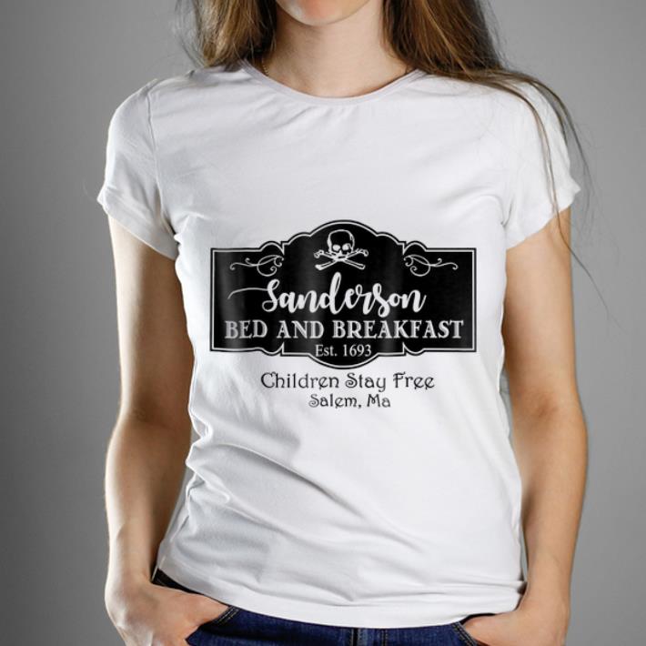 Original Sanderson Bed And Breakfast Children Stay Free shirt