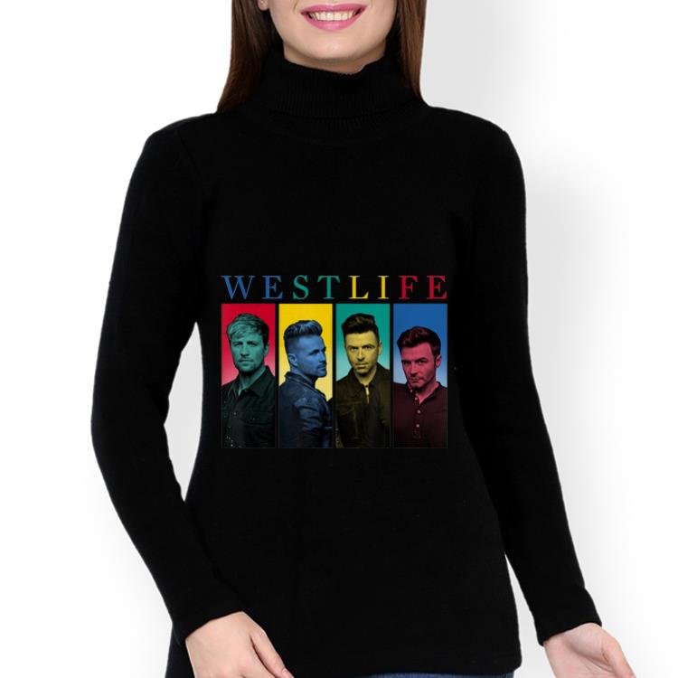 Original Westlife Colour Heads shirt 2 Original Westlife Colour Heads shirt 3