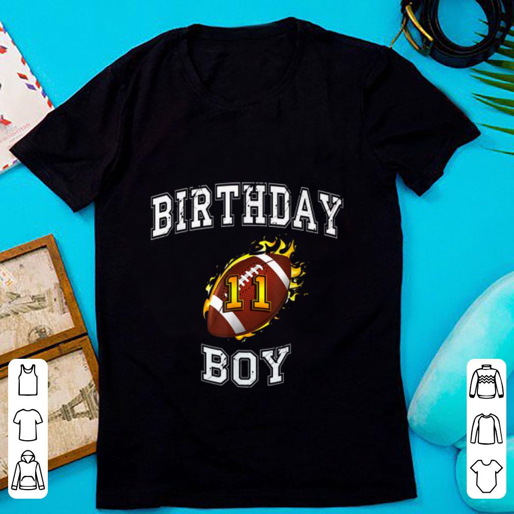 Premium 11th Birthday Boy USA Football shirt