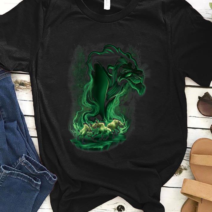 Premium Disney Lion King Scar Green Smoke shirt