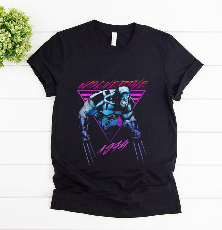 Premium Marvel X-Men Wolverine Neon Retro shirt