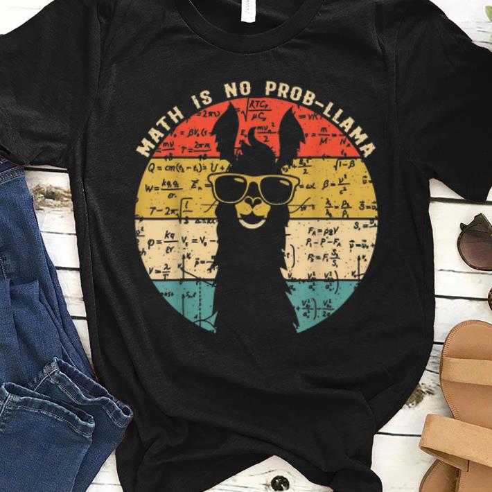 Premium Math is No Prob-Llama Vintage shirt