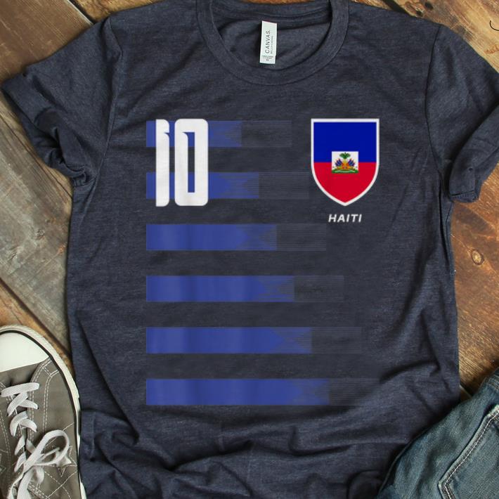  Premium Numer 10 Haiti Football Soccer Futbol Jersey shirt