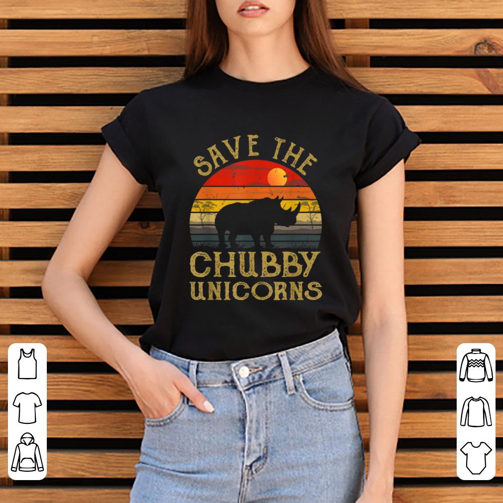 Premium Save The Chubby Unicorns Vintage Africa shirt 3