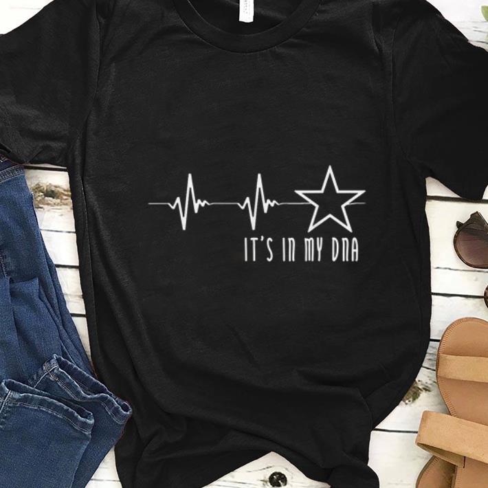 Premium Texas Cowboy Heartbeat with Lonestar Its In My DNA shirt