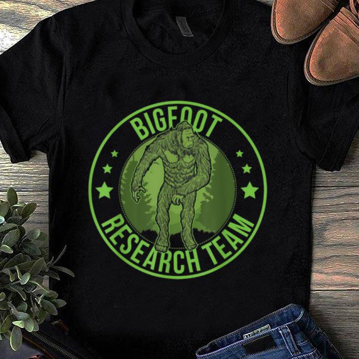 Pretty Bigfoot Sasquatch Hide And Seek Research Team Champion Cryptid shirt