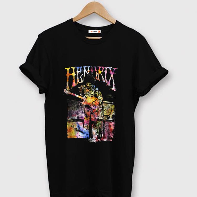 Pretty Jimi Hendrix Watercolor shirt