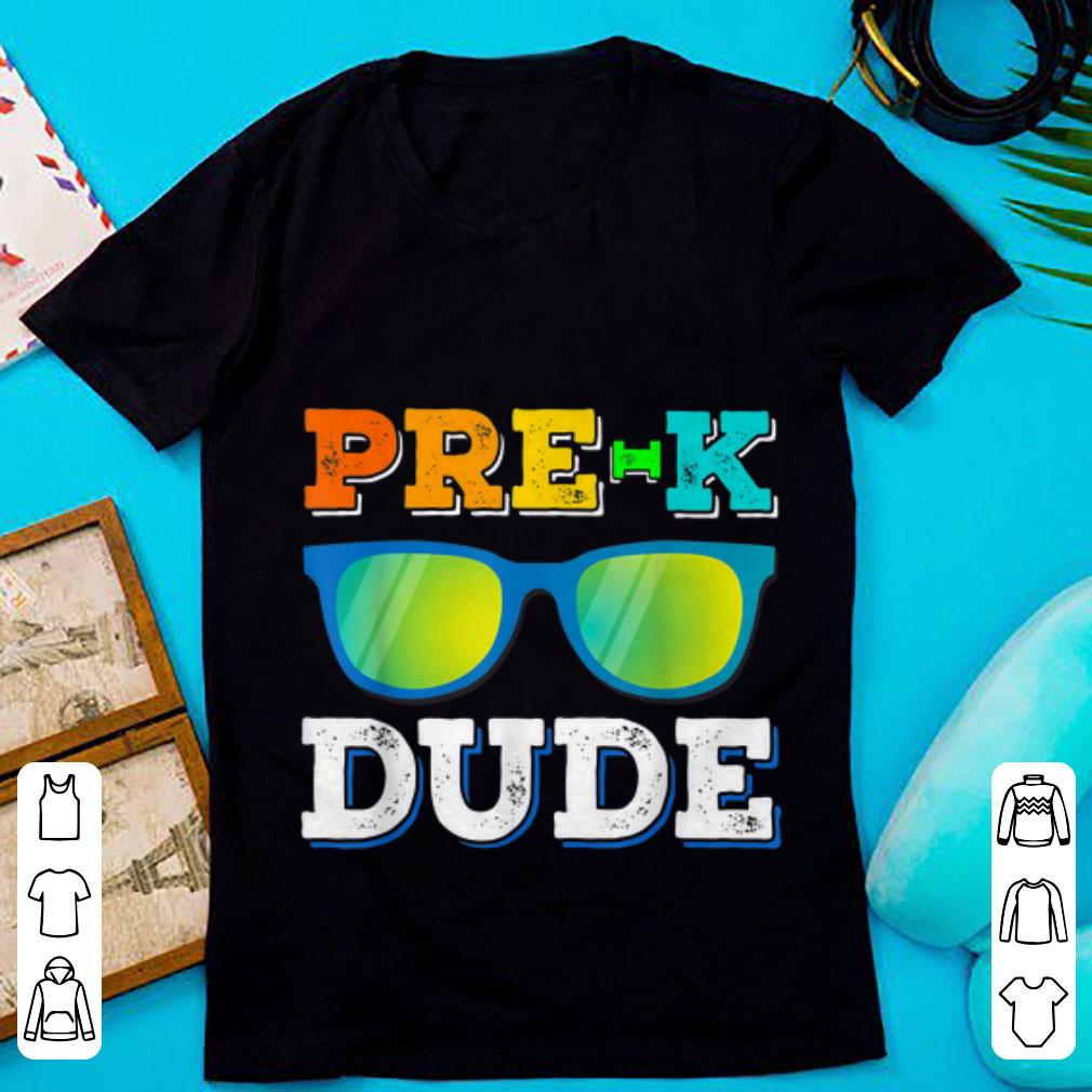 Pretty Pre-k Dude Sunglass Back To Shool shirt