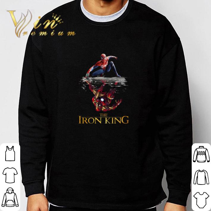 Spider Man reflection The Iron King Iron Man shirt 5 Spider Man reflection The Iron King Iron Man shirt