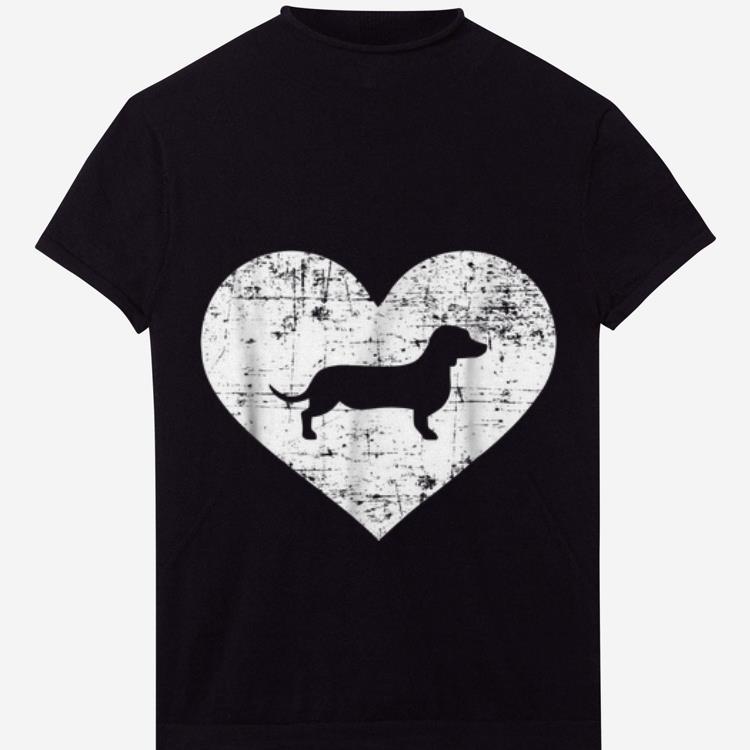 The best Dachshund Dog Heart shirt