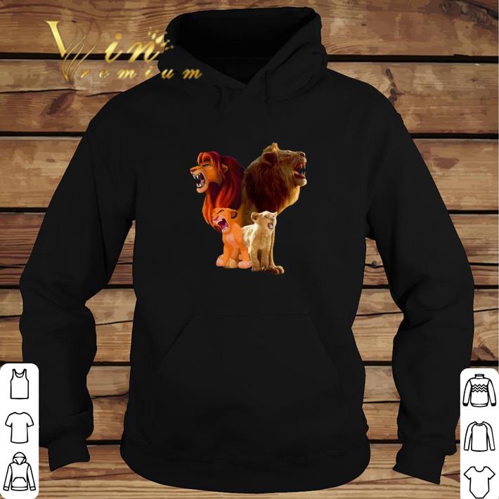 Top Baby Simba and adult Simba The Lion King 2019 shirt