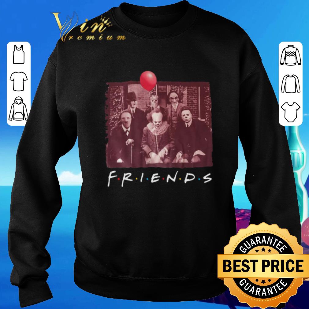 Top Freddy Krueger Friends TV Show Horror film characters halloween shirt