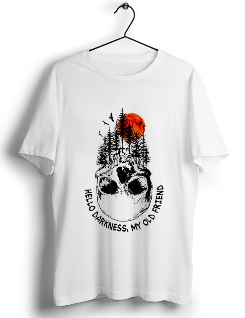 Top Hello darkness my old friend Blood Moon shirt