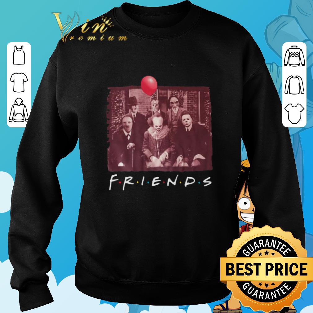 Top Jason Voorhees Friends TV Show Horror movie characters halloween shirt 5 Top Jason Voorhees Friends TV Show Horror movie characters halloween shirt