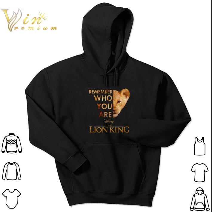 Top Simba Remember who you are Disney The Lion King shirt