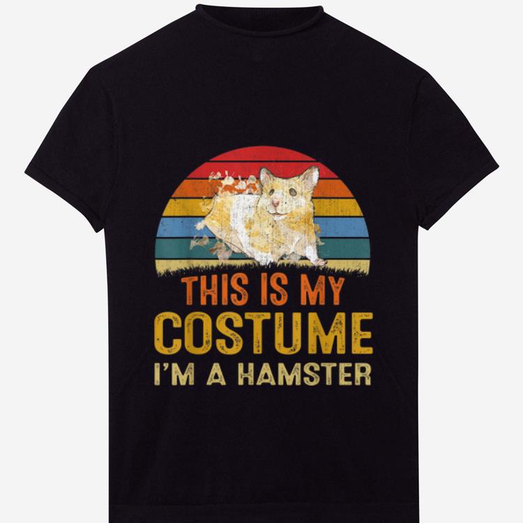 Top This Is My Costume Hamster Vintage shirt