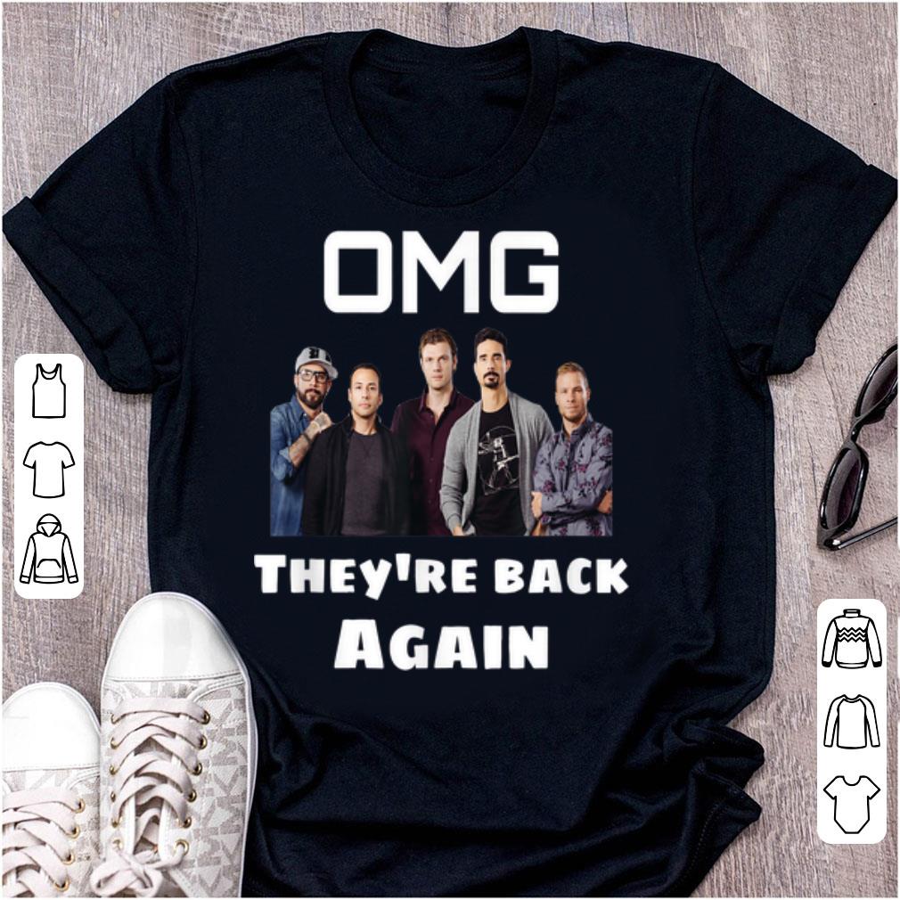 Awesome Backstreet Boys Oh My God They're Back Again shirt