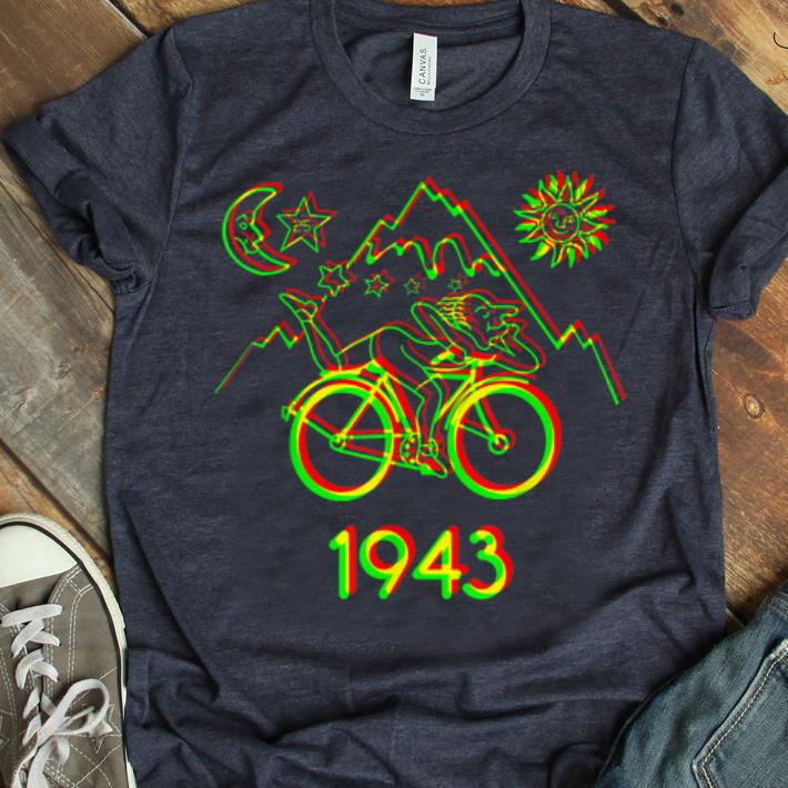 Awesome Bicycle Day 1943 LSD Acid Hofmann Trip shirt