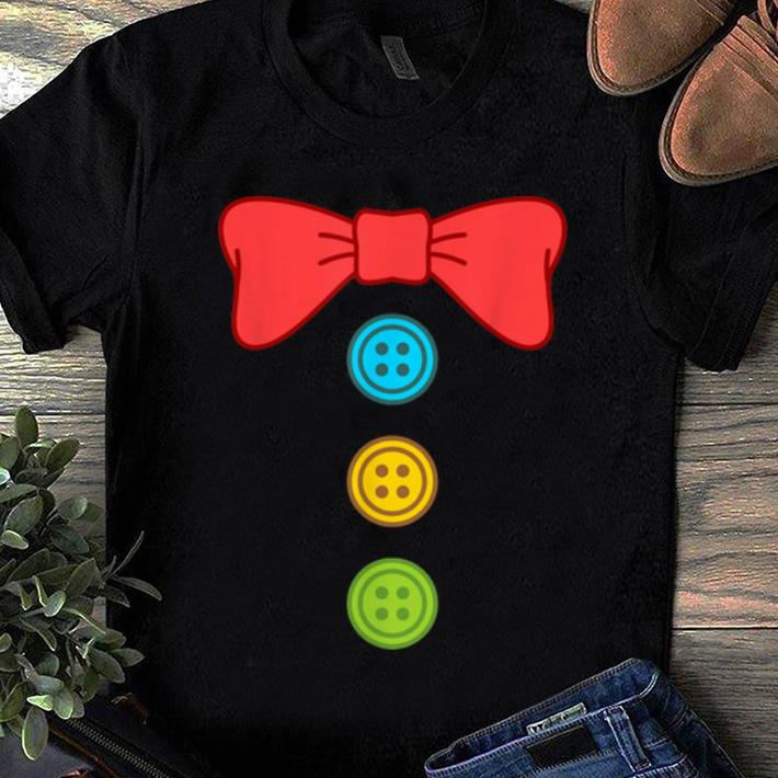 Awesome Clown Costume Suit Bow Tie Funny Halloween shirt