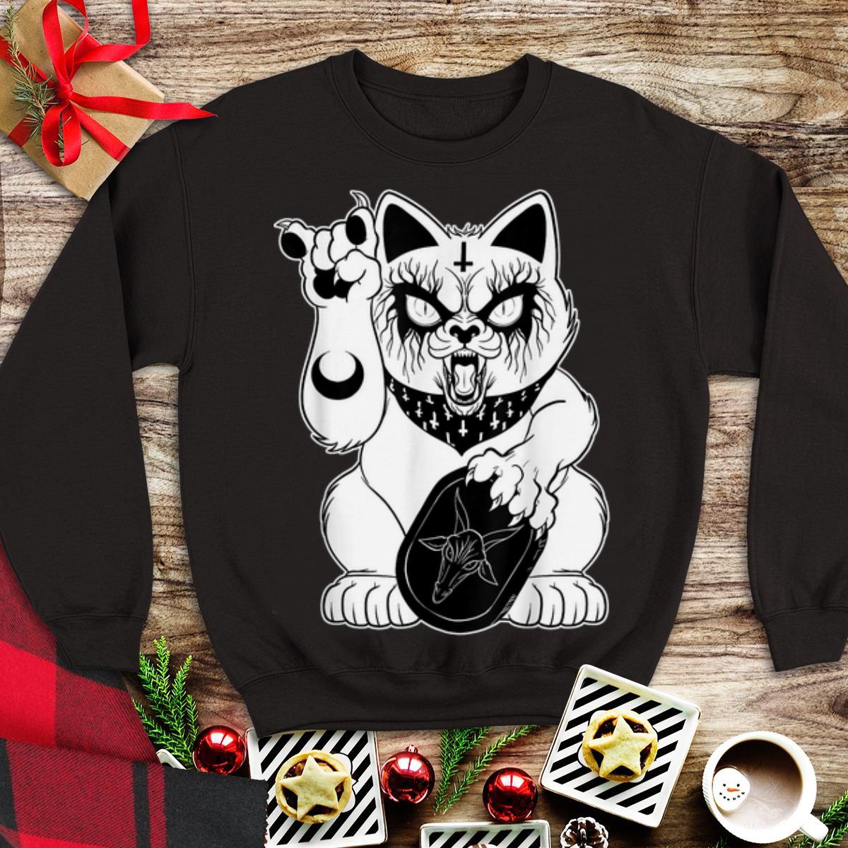 Awesome Heavy Metal Lucky Monster Cat - Cat Lover shirt