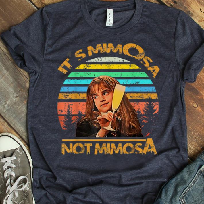 Awesome It's Mimosa Not Mimosa Vintage Hermione shirt