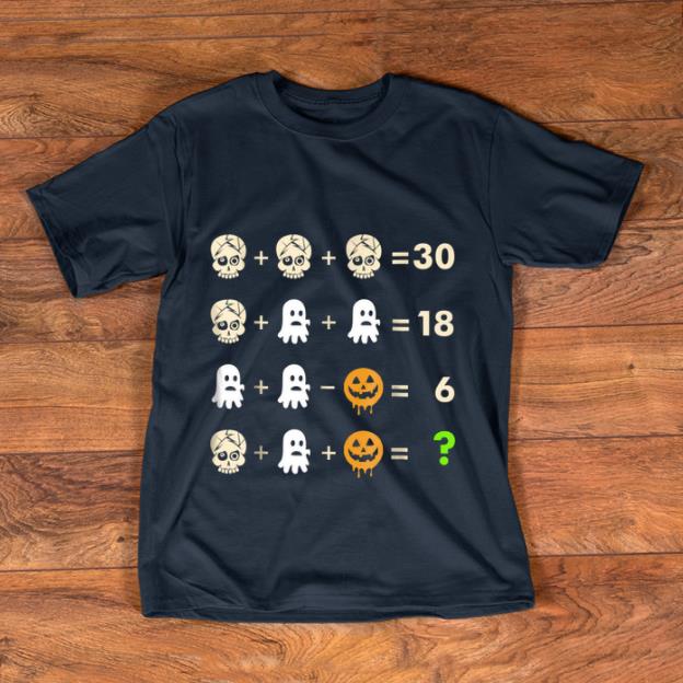 Awesome Math Teacher Halloween shirt