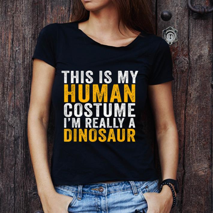 Awesome This Is My Dinosaur Costume Halloween Men Women Kids shirt