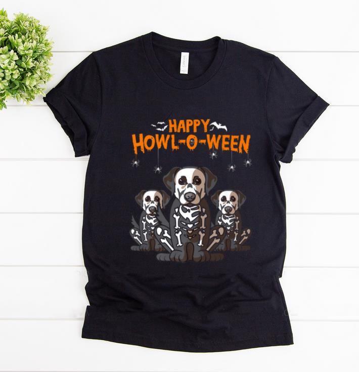 Beautiful Happy Halloween Labrador Retriever Skeleton Costume shirt