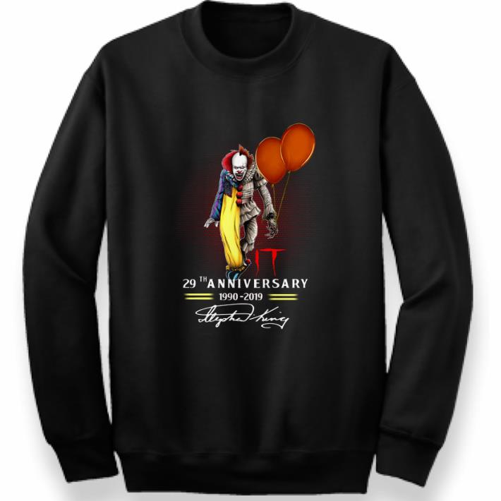 Funny Pennywise IT 29th Anniversary 1990-2019 Signatures shirt
