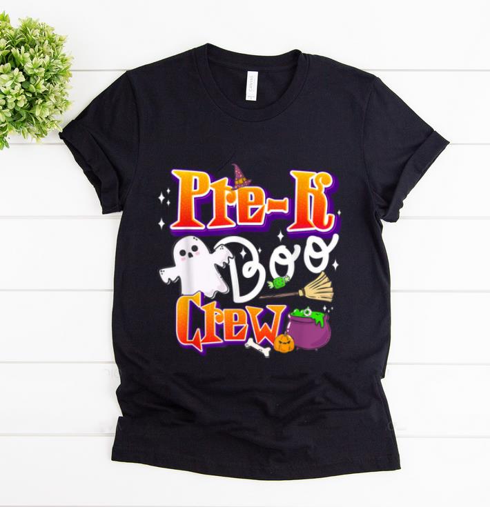 Funny Pre-k Boo Crew Back To School Kids Halloween Gift shirt