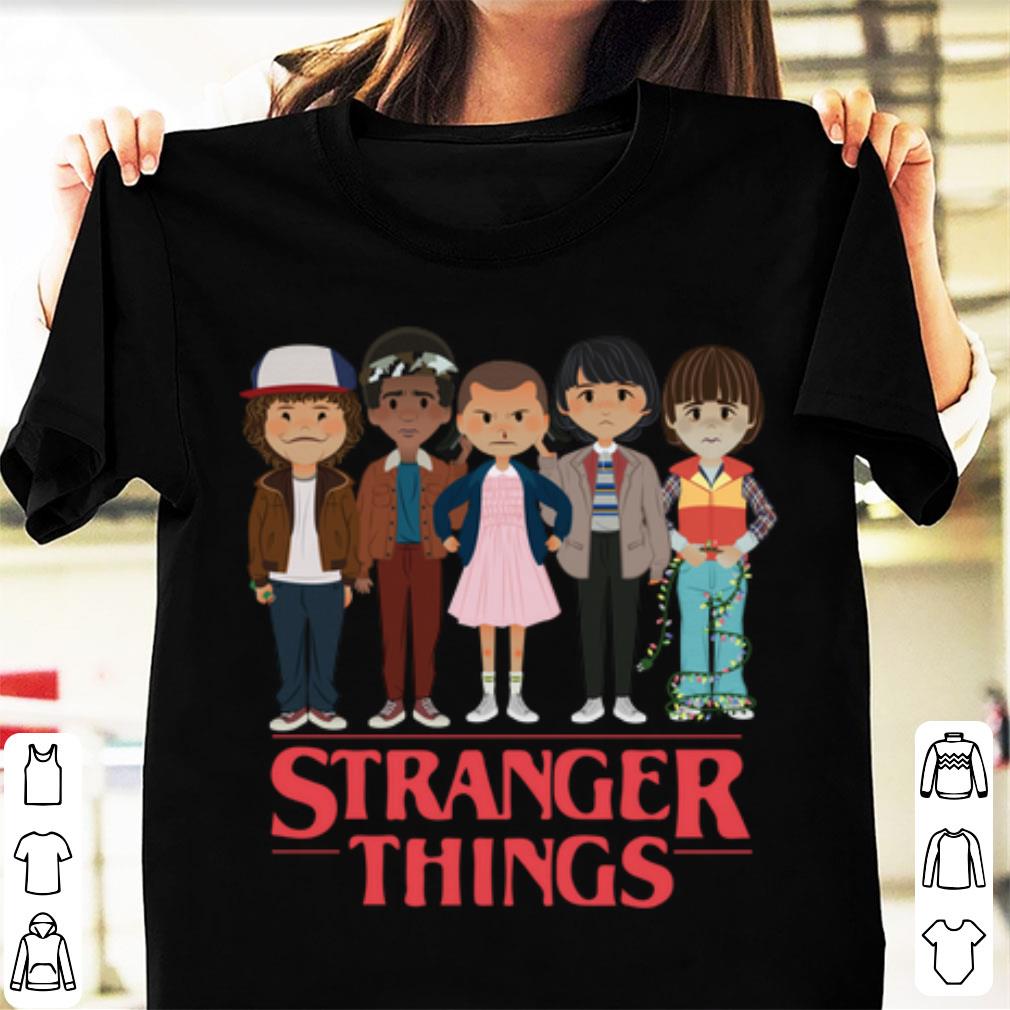 Hot Angry Cartoon Face Characters Stranger Things shirt