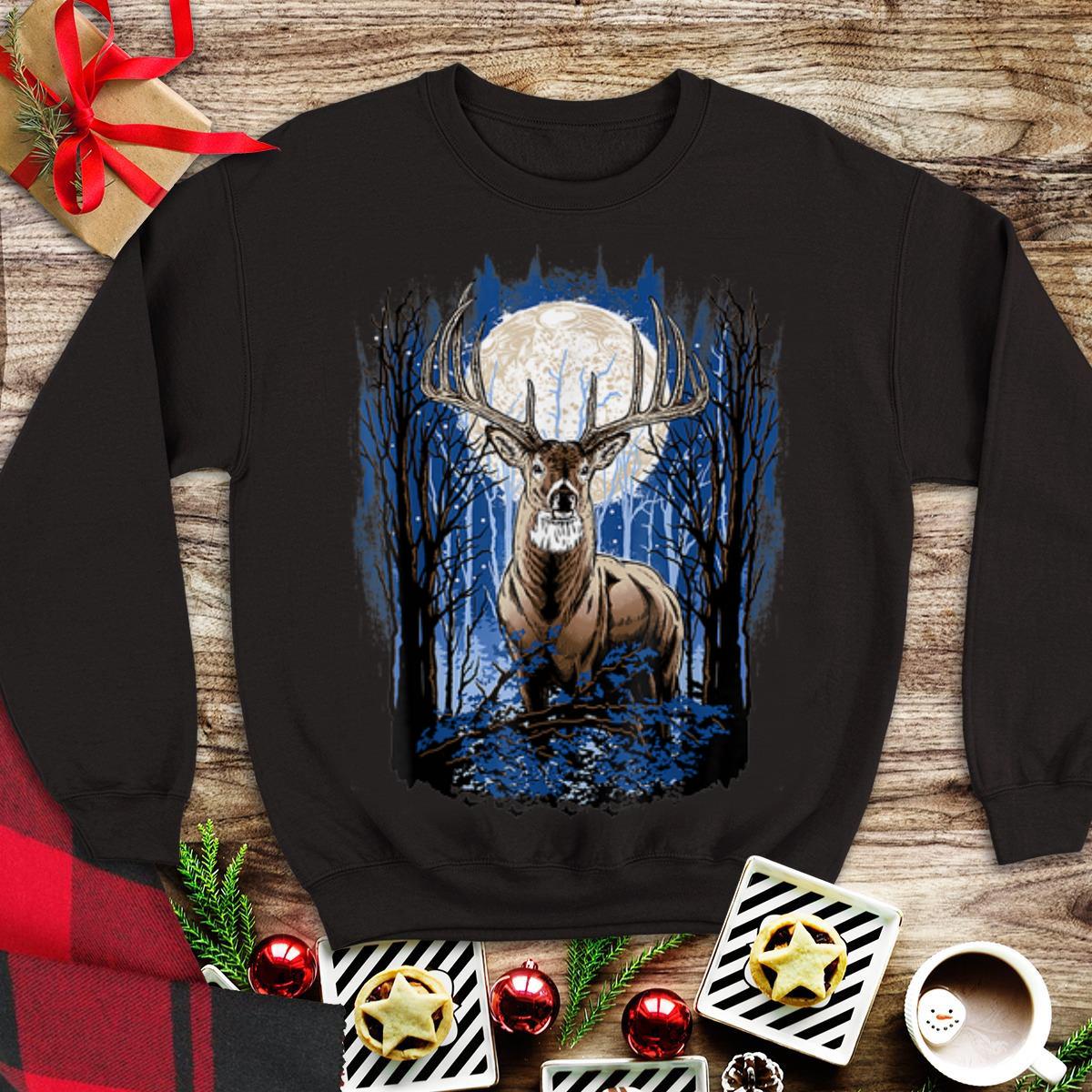 Hot Deer Hunting Halloween Hunters Big Whitetail Buck shirt