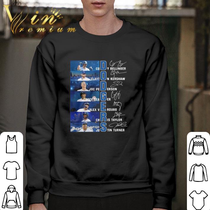 Hot Dodgers Cody Bellinger Clayton Kershaw Joc Pederson Corey Seager shirt