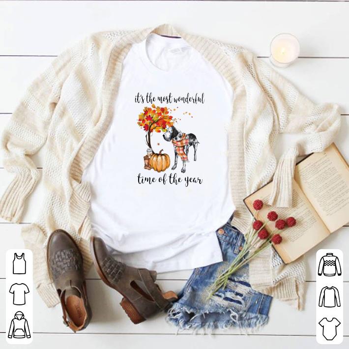 Hot Great Dane it's the most wonderful time of the year Autumn shirt 7 Hot Great Dane it's the most wonderful time of the year Autumn shirt