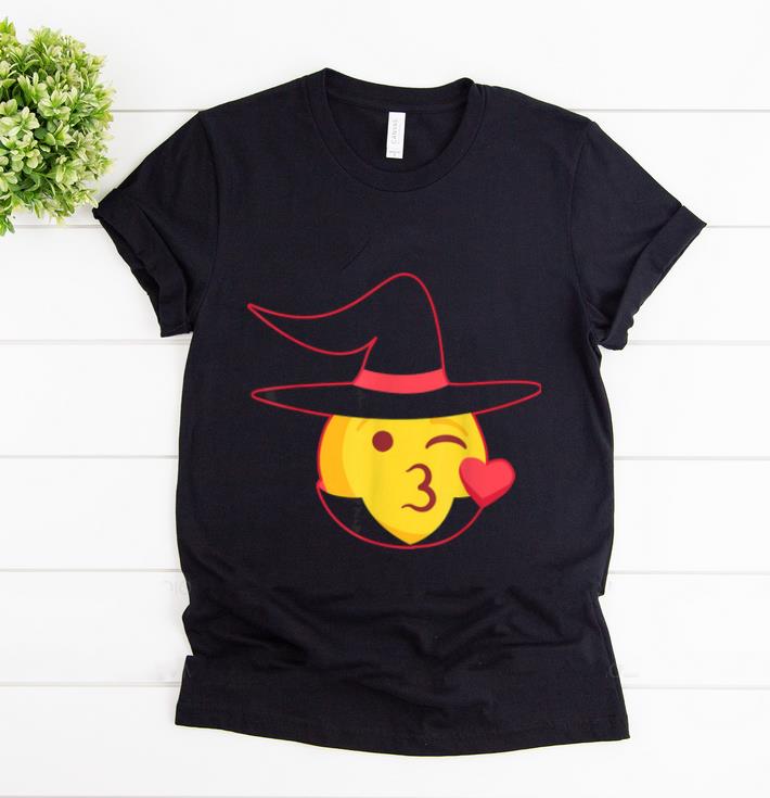 Hot Halloween Emoji Witch Costume shirt