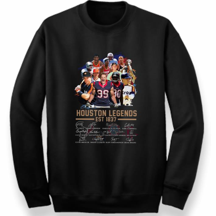 Hot Houston Legends Est 1837 Signatures shirt 5 Hot Houston Legends Est 1837 Signatures shirt